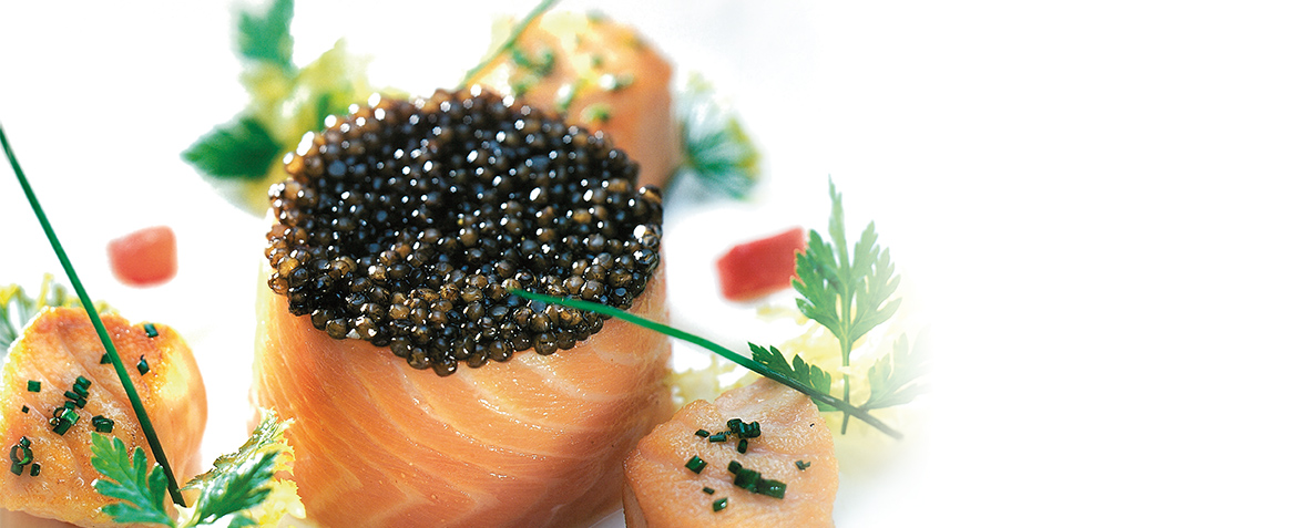 Lachs mit Kaviar - Trebla