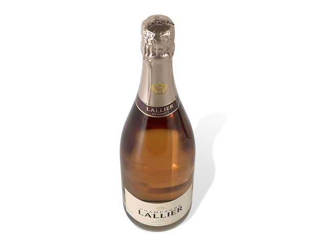 Champagner Lallier-Grand Rosé-Brut Grand Cru  7,5 dl.
