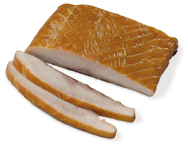 Farmed Sturgeon, Smoked, Package of 2 Slices approx. 150 g